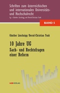 Cover: 10 Jahre UG - &Ouml;GB Verlag