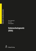 Cover: Datenschutzgesetz - St&auml;mpfli Verlag
