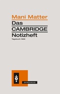 Cover: Das Cambridge Notizheft - Zytglogge