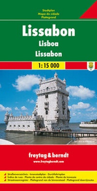 Abbildung von: Lissabon Gesamtplan - Freytag-Berndt und ARTARIA