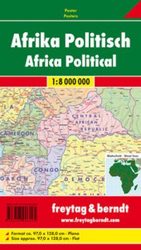 Abbildung von: Afrika physisch-politisch - Freytag-Berndt und ARTARIA