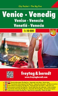 Abbildung von: Venedig, Stadtplan 1:10.000, City Pocket + The Big Five - Freytag-Berndt und ARTARIA