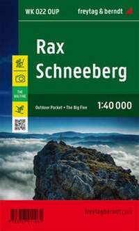 Abbildung von: Rax - Schneeberg, Wanderkarte 1:40.000, WK 022 OUP, Outdoor Pocket - Freytag-Berndt und ARTARIA
