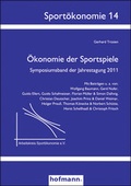 Cover: &Ouml;konomie der Sportspiele - Hofmann-Verlag
