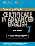 Cover: Cambridge Certificate in Advanced English 1 for updated exam Student's Book with answers - Cambridge University Press