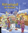 Cover: R&auml;tselspa&szlig; im Advent. Mein Adventskalender zum Raten und Spielen - Kaufmann Verlag