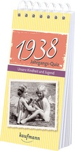 Cover: Jahrgangs-Quiz 1938 - Kaufmann Verlag