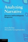 Cover: Analyzing Narrative - Cambridge University Press