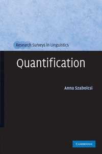 Enlarge image Cover: Quantification - Cambridge University Press
