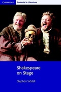 Cover: Shakespeare on Stage - Cambridge University Press