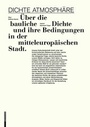 Cover: Dichte Atmosph&auml;re - Birkh&auml;user Verlag GmbH