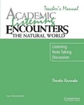 Cover: Academic Listening Encounters: The Natural World Teacher's Manual - Cambridge University Press