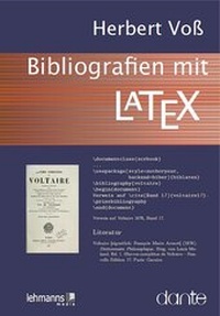 Abbildung von: Bibliografien mit LaTeX - Lehmanns Media