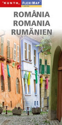 Abbildung von: KUNTH FlexiMap Magnum Rumänien 1:800000 - Kunth Verlag