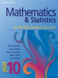 Cover: Mathematics and Statistics for the New Zealand Curriculum Year 10 - Cambridge University Press