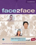 Cover: face2face Upper Intermediate Workbook with Key EMPIK Polish edition - Cambridge University Press