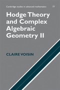 Cover: Hodge Theory and Complex Algebraic Geometry II: Volume 2 - Cambridge University Press