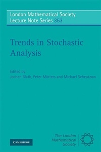 Enlarge image Cover: Trends in Stochastic Analysis - Cambridge University Press