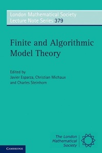 Enlarge image Cover: Finite and Algorithmic Model Theory - Cambridge University Press