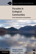 Cover: Parasites in Ecological Communities - Cambridge University Press