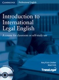 Cover: Introduction to International Legal English Student's Book with Audio CDs (2) - Cambridge University Press