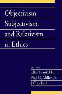 Enlarge image Cover: Objectivism, Subjectivism, and Relativism in Ethics: Volume 25, Part 1 - Cambridge University Press