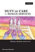 Cover: Duty of Care in the Human Services - Cambridge University Press