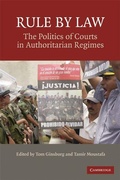 Cover: Rule by Law - Cambridge University Press