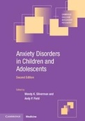 Cover: Anxiety Disorders in Children and Adolescents - Cambridge University Press