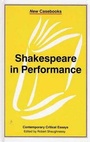 Cover: Shakespeare in Performance - Palgrave MacMillan