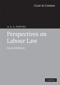 Cover: Perspectives on Labour Law - Cambridge University Press