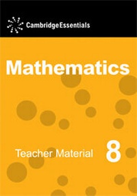 Enlarge image Cover: Cambridge Essentials Mathematics Year 8 Teacher Material CD-ROM - Cambridge University Press