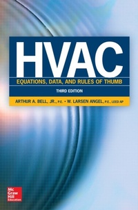 Enlarge image Cover: HVAC Equations, Data, and Rules of Thumb, Third Edition - McGraw-Hill Education