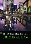 Cover: The Oxford Handbook of Criminal Law - Oxford University Press