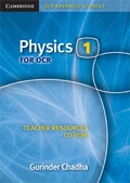 Cover: Physics 1 for OCR Teacher Resources CD-ROM - Cambridge University Press