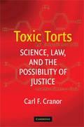 Cover: Toxic Torts - Cambridge University Press