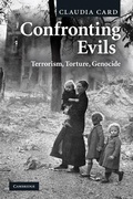 Cover: Confronting Evils - Cambridge University Press