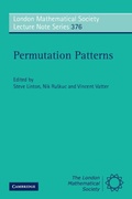 Cover: Permutation Patterns - Cambridge University Press