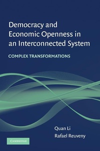 Enlarge image Cover: Democracy and Economic Openness in an Interconnected System - Cambridge University Press