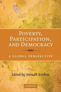 Enlarge image Cover: Poverty, Participation, and Democracy - Cambridge University Press