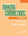 Cover: Making Connections Intermediate Teacher's Manual - Cambridge University Press