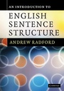 Cover: An Introduction to English Sentence Structure - Cambridge University Press