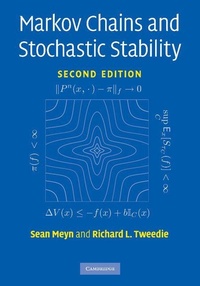 Enlarge image Cover: Markov Chains and Stochastic Stability - Cambridge University Press