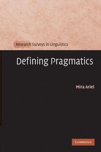 Enlarge image Cover: Defining Pragmatics - Cambridge University Press