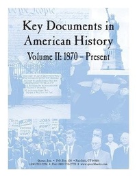 Enlarge image Cover: Key Documents in American History Volume II - Queue, Incorporated