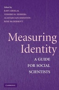 Cover: Measuring Identity - Cambridge University Press