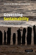Cover: Governing Sustainability - Cambridge University Press