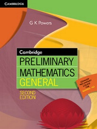 Enlarge image Cover: Cambridge Preliminary Mathematics General - Cambridge University Press