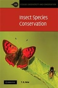 Cover: Insect Species Conservation - Cambridge University Press