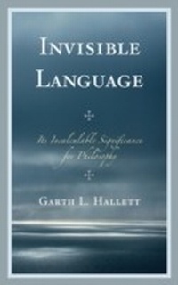 Enlarge image Cover: Invisible Language - Lexington Books